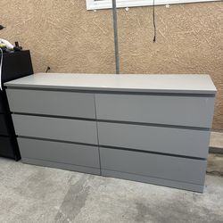 Gray dresser