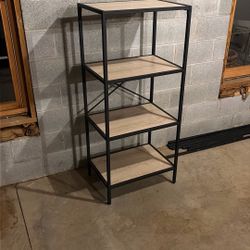 Shelves - Metal And Wood - Like New