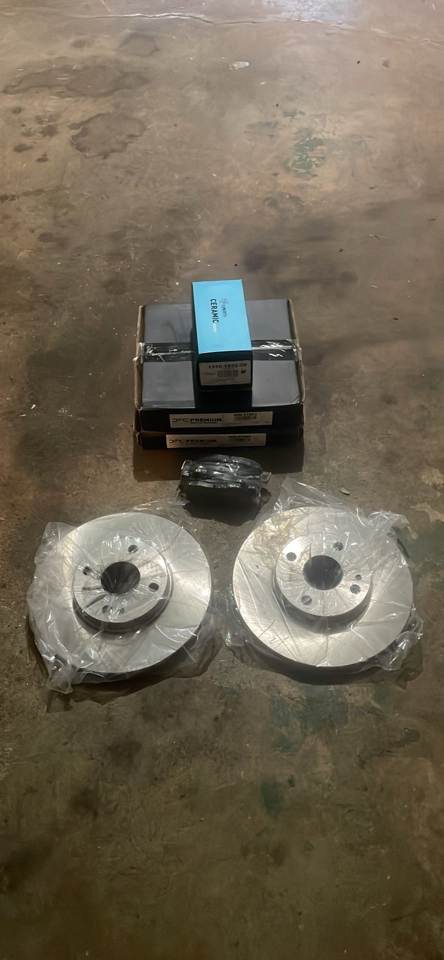 Front Rotors & Brake Pads Toyota Scion Mazda
