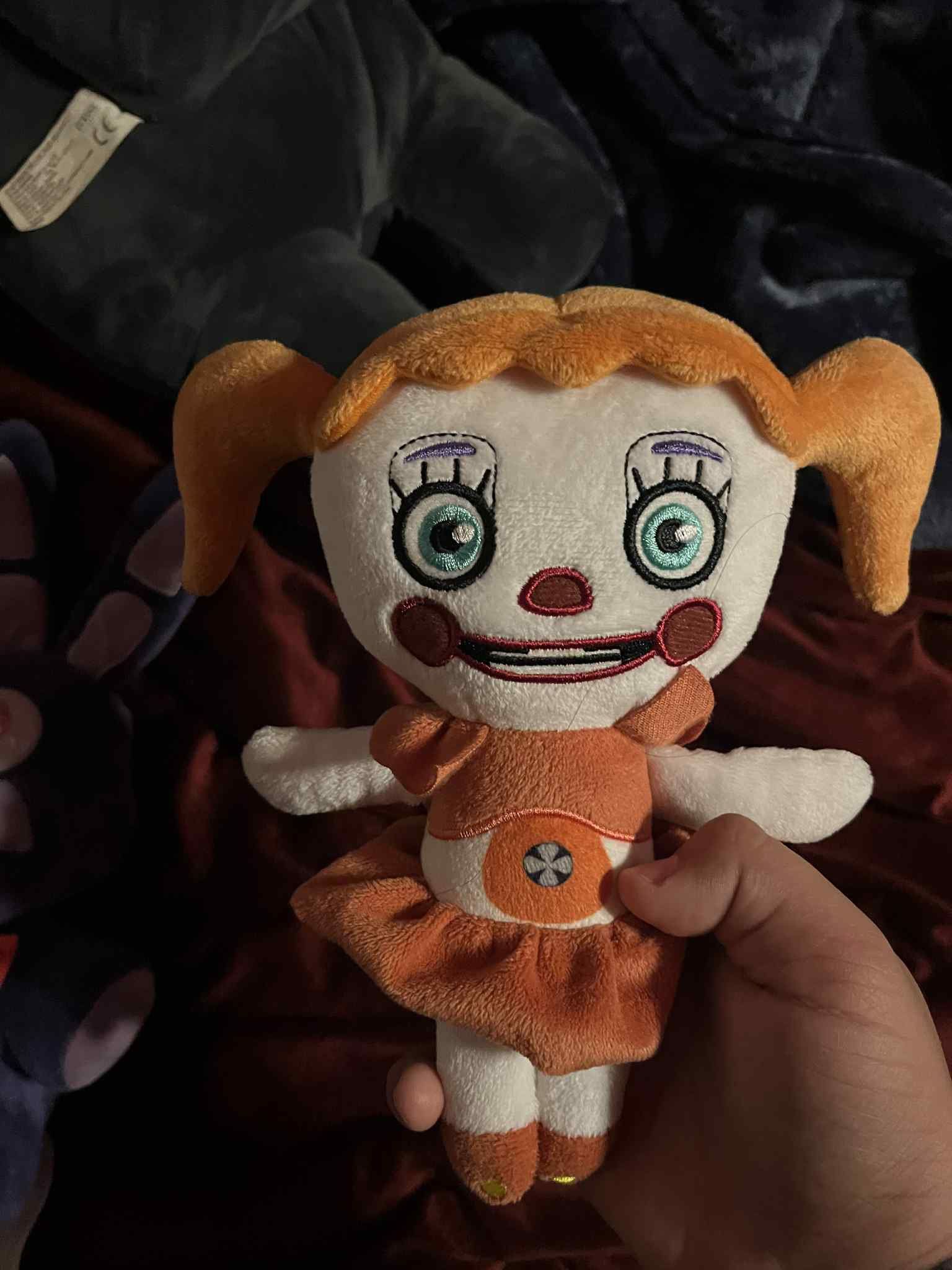 Bootleg circus baby plush