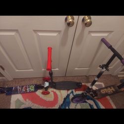 Adult Scooter $15,kids Scooter $10 Each