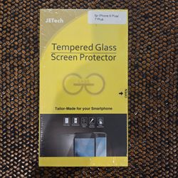 JETech Screen Protector for iPhone 8 Plus 7 Plus