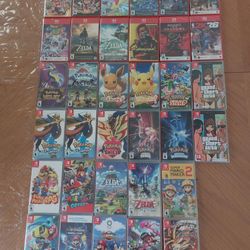 Nintendo Switch 1 And 2 Games 