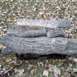 Gas Log Set With Burner