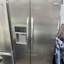 Frigidaire Gallery Side By Side Refrigerators Stainless Steel 