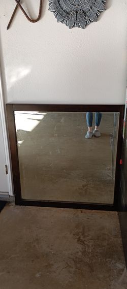 Very Large And Heavy Mirror 