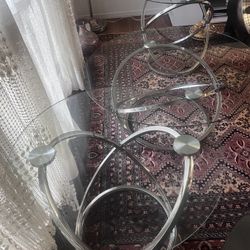 Three Pieces Coffee Table.