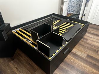 IKEA Queen Brimnes Bed Frame