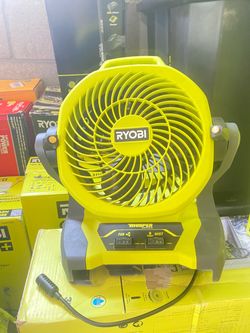 Ryobi Whisper Series Fan and Unit