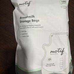 Motif Breastmilk storage Bags
