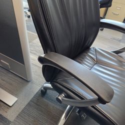 Black Leather Executive Chair