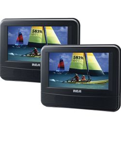 RCA 7" Screens Mobile DVD System with Dual Screens