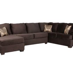 Chocolate Sectional