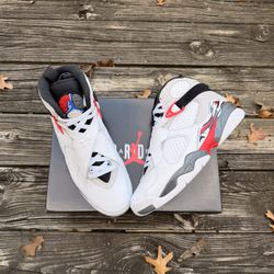 Jordan 8 Retro White True Red / Bugs Bunny’s (2025)