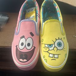 Sponge Bob shoes