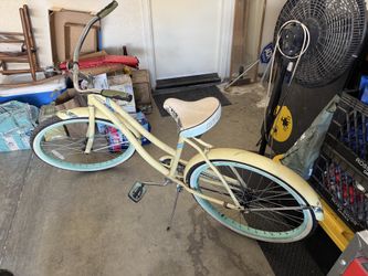 Huffy cambros cruiser tan and light blue