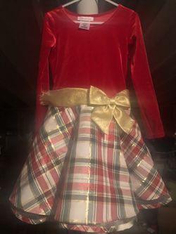 GIRLS size-5 HOLIDAY DRESS