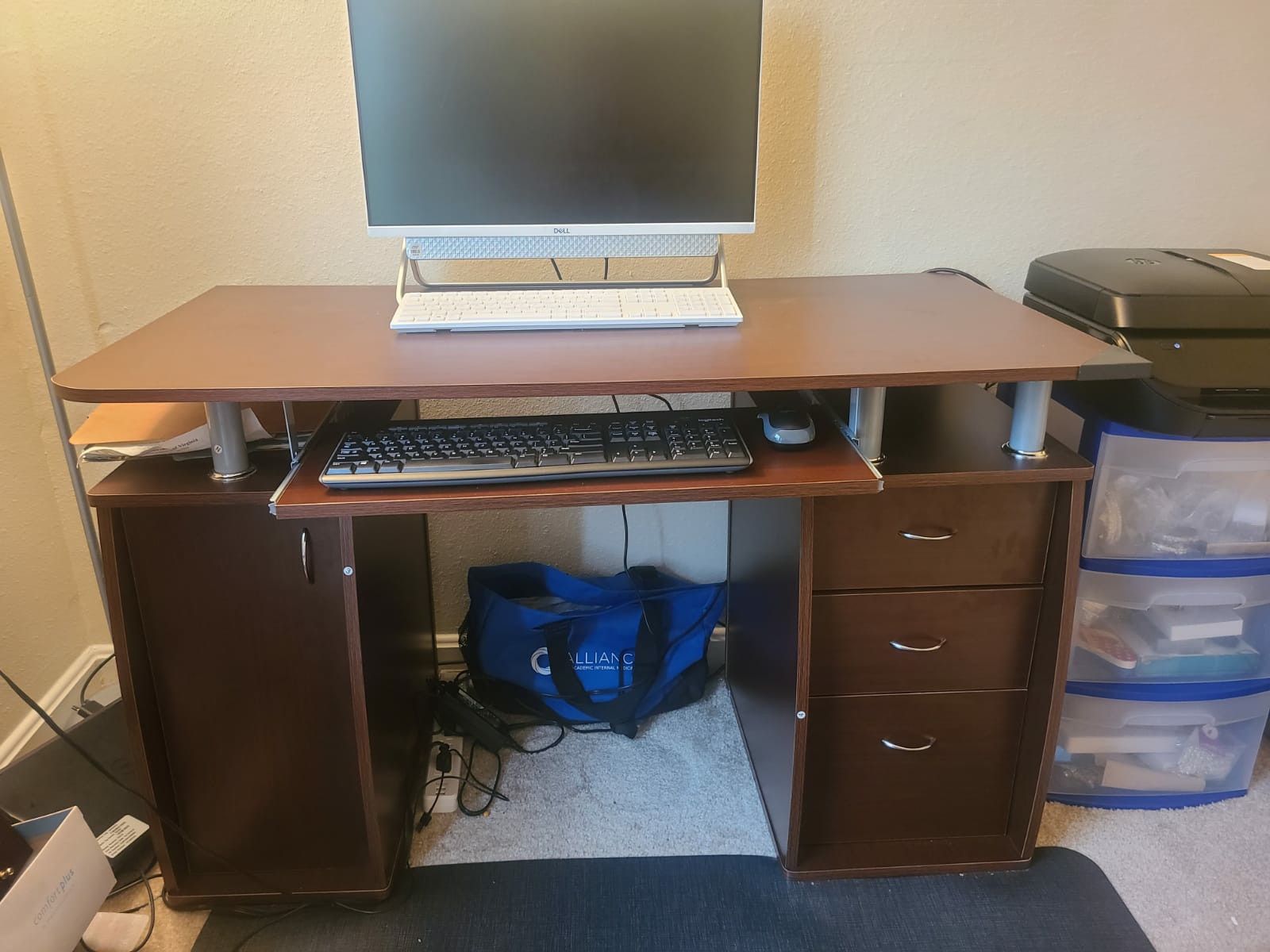 Computer table & office chair