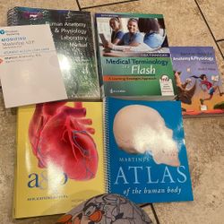 ANATOMY AND PHYSIOLOGICAL BOOKS
