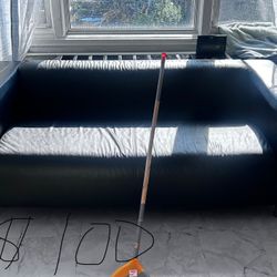 IKEA Leather Sofa 
