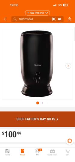Gravity-Fed Counter Top 3.17 Gal. Porcelain Water Purifier
