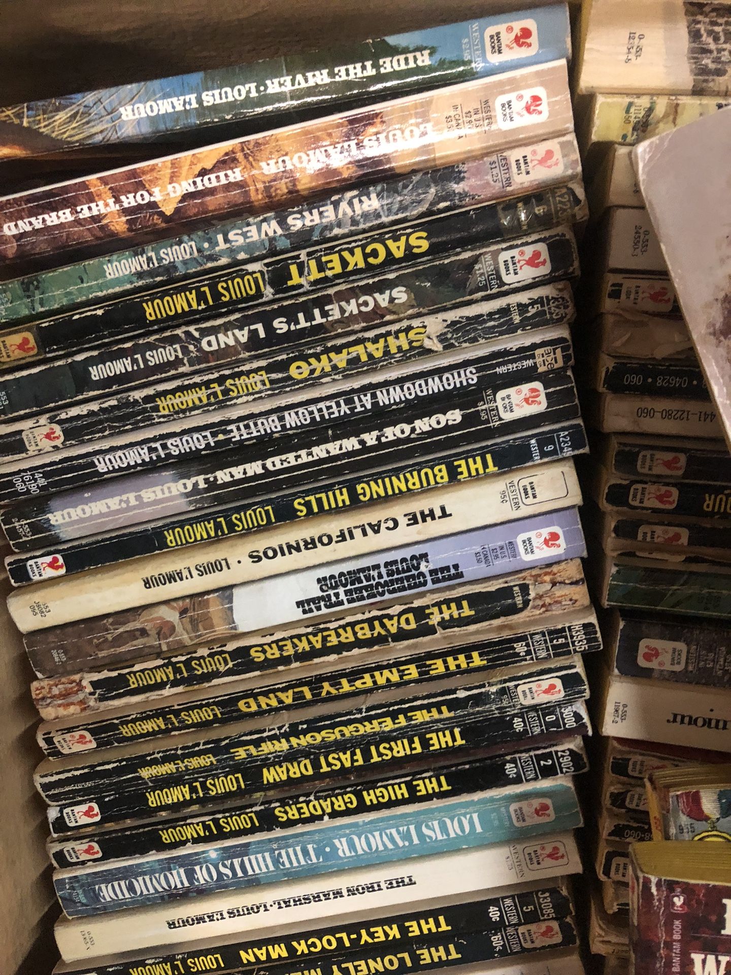 Lois L’amour Books $2 Each