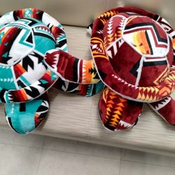 Native Print Plushies 
