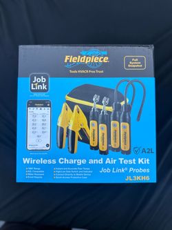 Fieldpiece JL3KH6  Wireless Charge and Air Test Kit