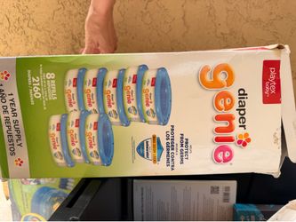 Genie bags for diaper can