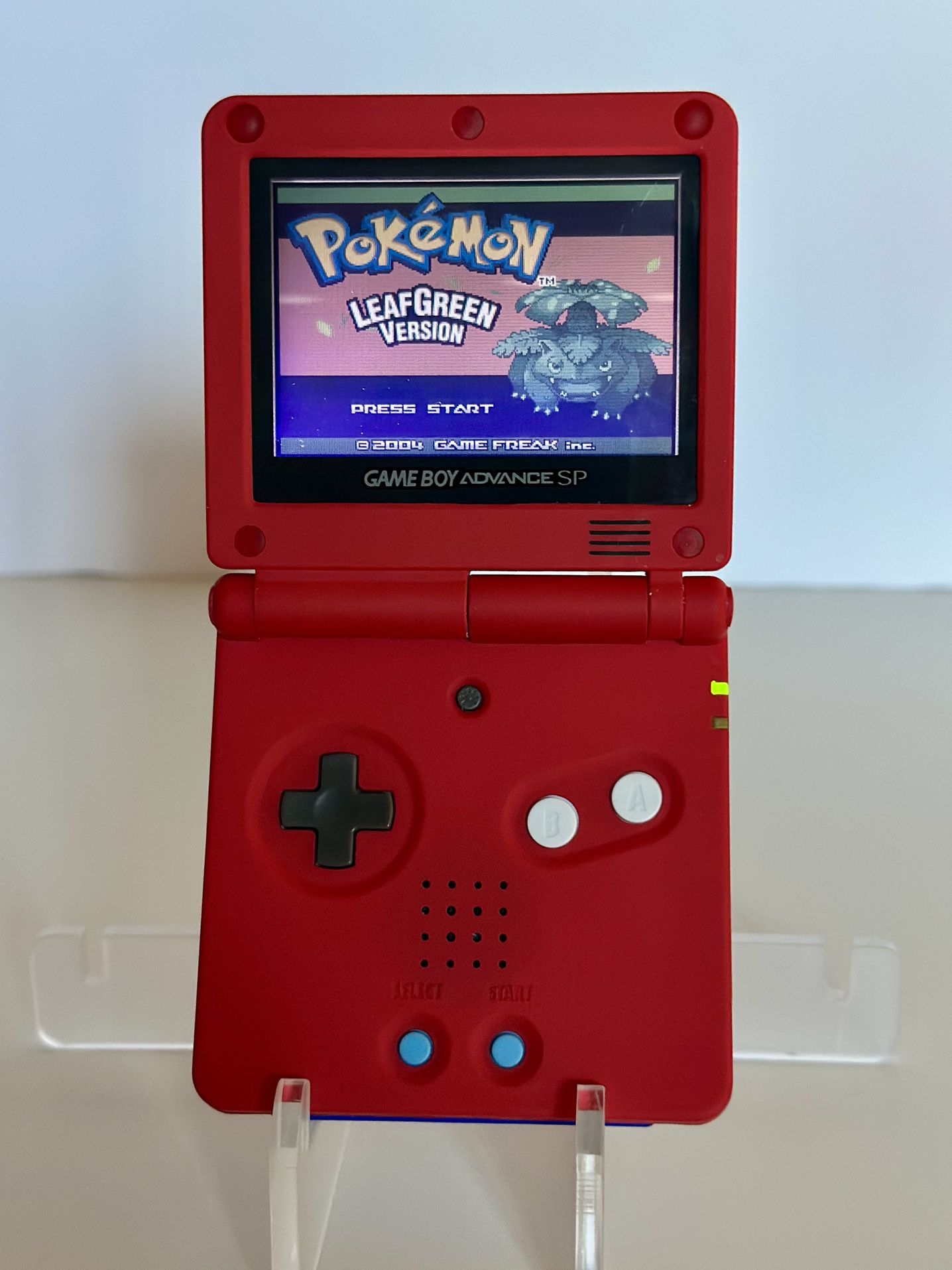 Nintendo Gameboy Advance SP (Pokédex Shell) 