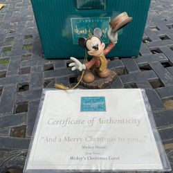 Mickeys Christmas Carol Figurine 