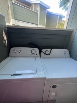 Washer and Dryer