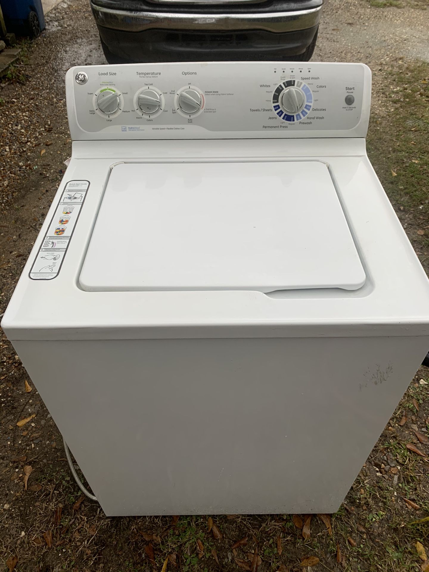 GE electric washing machine