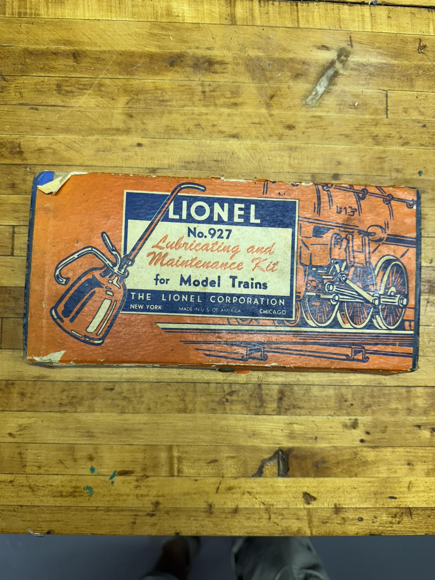 Vintage Lionel Lube Kit.