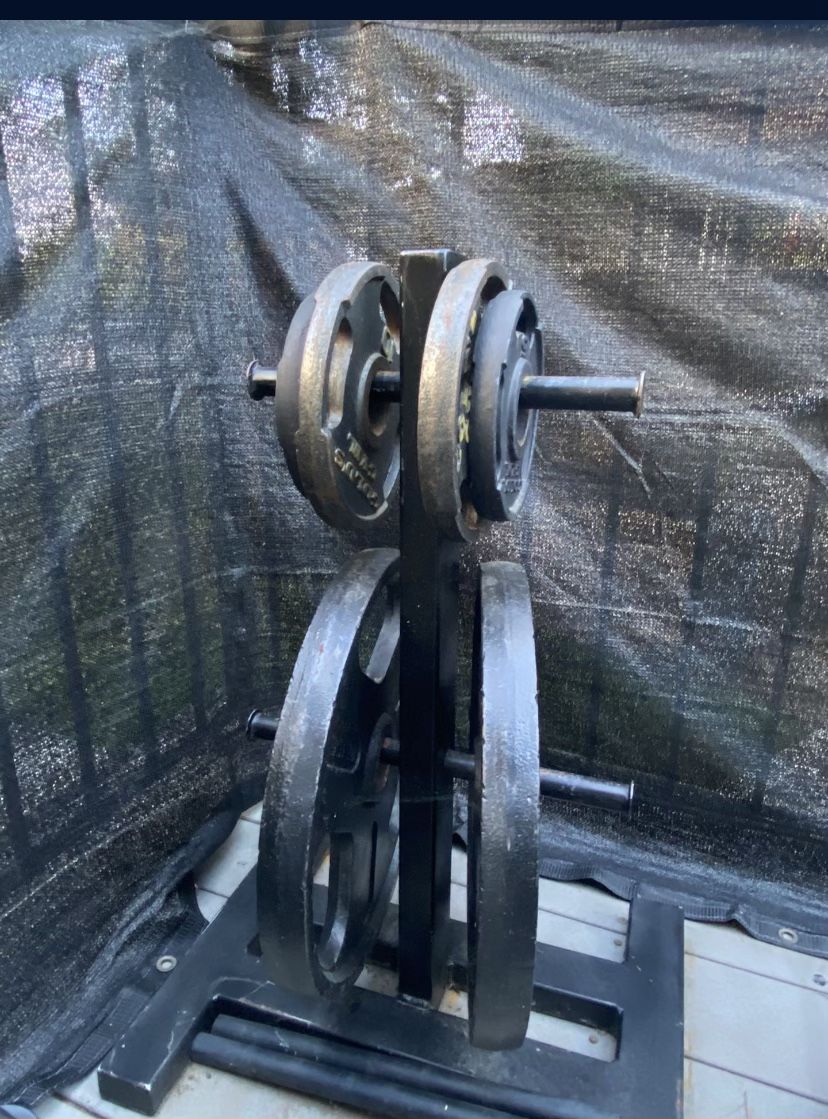 Bench Press And Weights