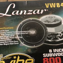 8” Subwoofers Made By Lanzars 