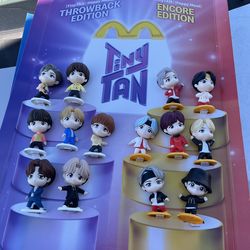 McDonald's TinyTAN BTS Happy Meal Toy Figures Full Set and zootopia 2 not full