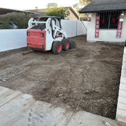Skid Steer Dump Trailer Bobcat