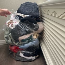 women’s bag of clothes size XS-Small