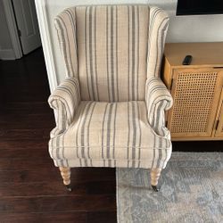 Formal Wing Back Chair