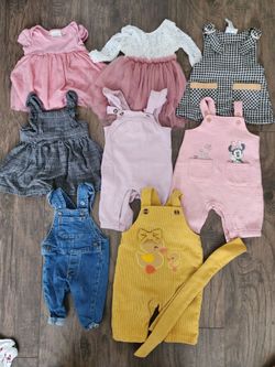 Girl NB- 3 month clothes bundle