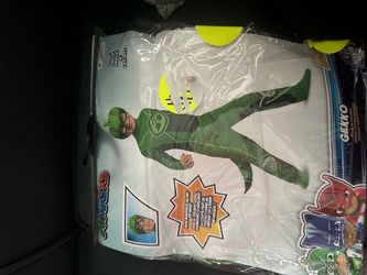 Gekko Costume PJ Masks Toddler 3T Halloween Costume