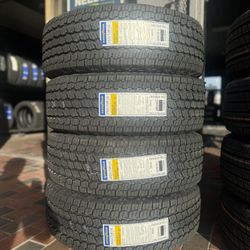 265/70R17 FOUR NEW TIRES WITH FREE ALIGNMENT