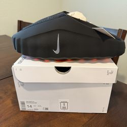 Size 14 - NIKE MIND SLIDE - BLACK