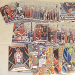 LOT Of 75 2024-2025 Bowman Chrome U University College Basketball Cards Chrome plus inserts! Act fast is this won't last long.