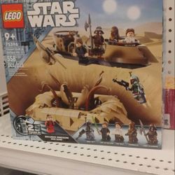 New! LEGO Star Wars #75396 Desert Skiff And Sarlacc Pit