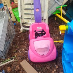 The price is firm.. Little girls push car
