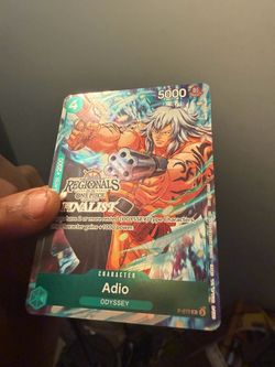 One Piece Adio Offline regional finalist card set 2015 Vol.1- One Piece Promotion card