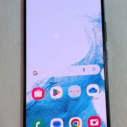 NICE BLACK Samsung Galaxy S22 5G 128GB SPECTRUM MOBILE Cell Phone 