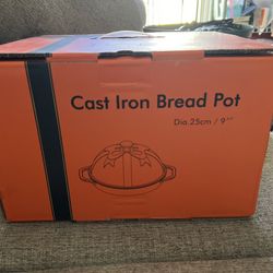 Cast Iron Bread Pot